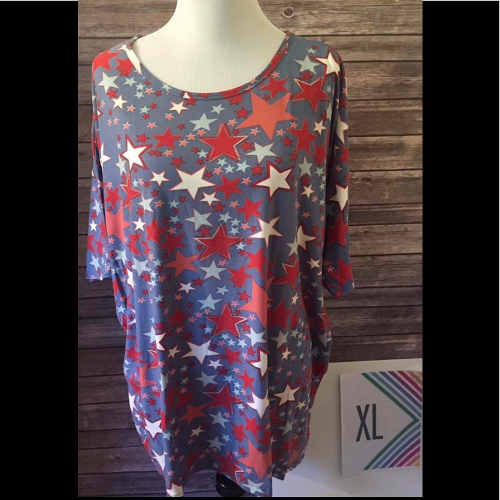 NWT LuLaRoe Ladies Irma Top/Shirt size XL